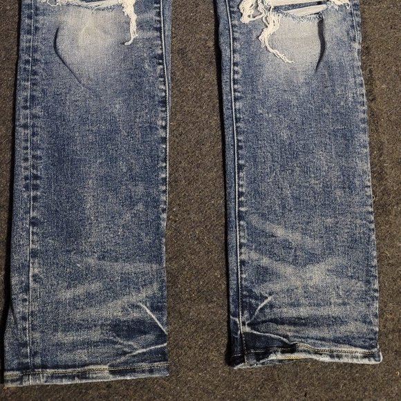 American Eagle Outfitters Slim fit Flex Destroyed-style Stretch Jeans 31 x 30 - Picture 7 of 8